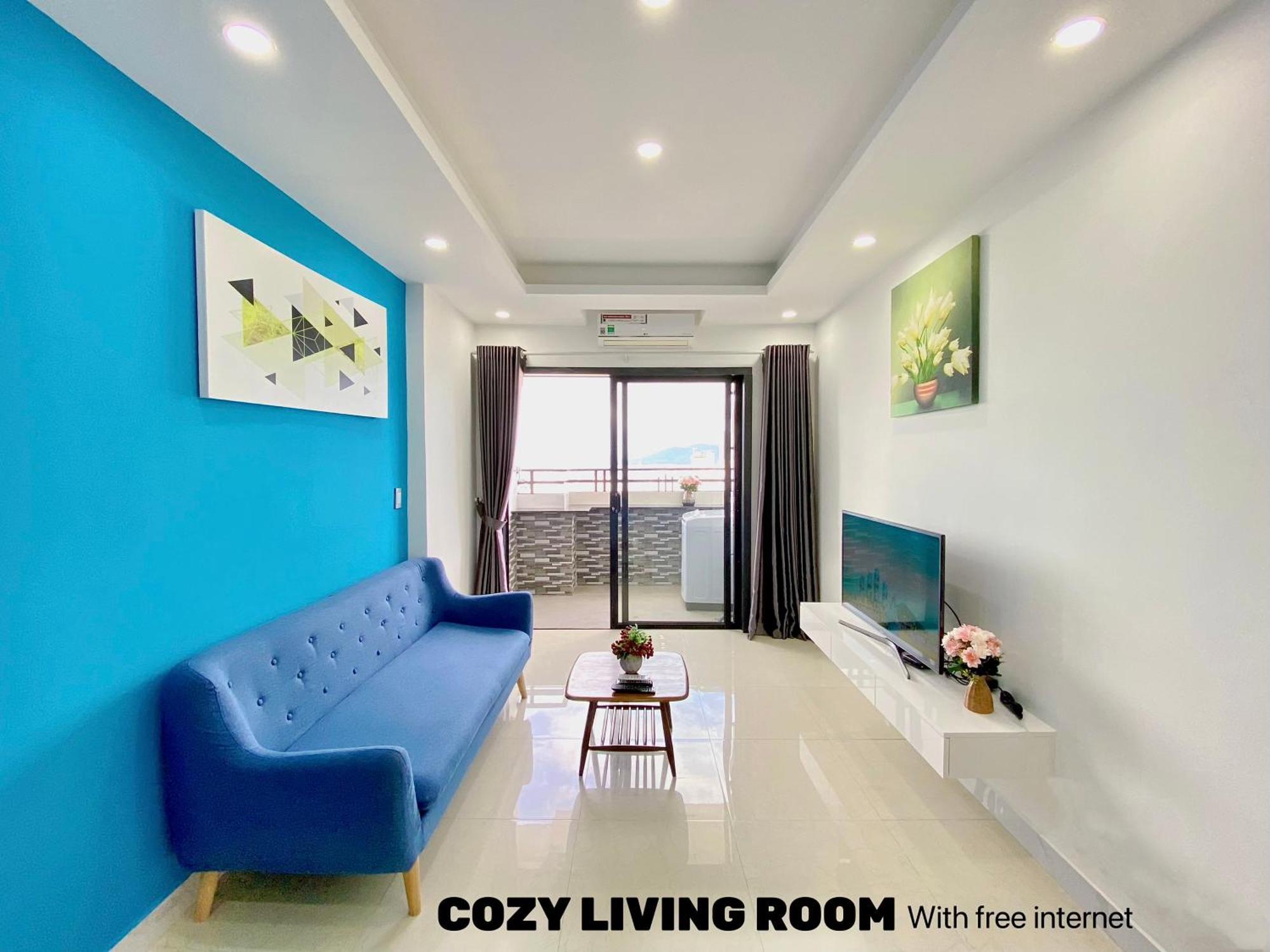 Blue Ocean Apartment At My Khe 다낭 외부 사진