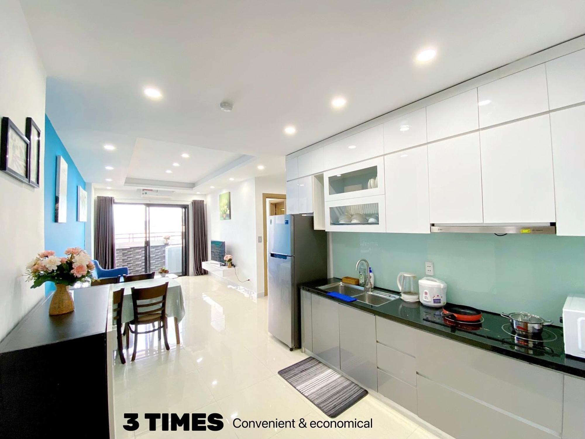 Blue Ocean Apartment At My Khe 다낭 외부 사진