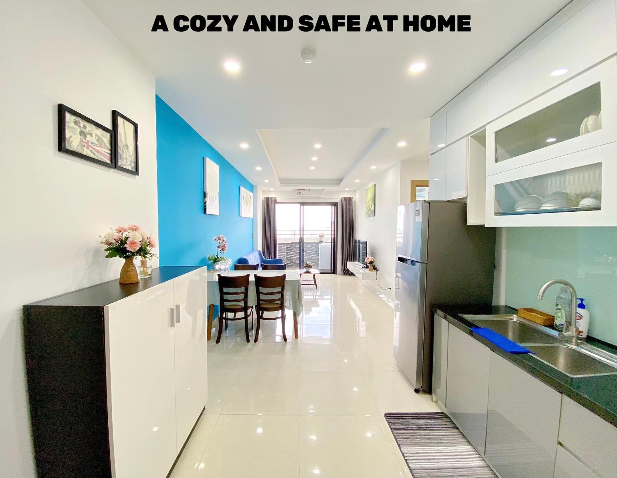 Blue Ocean Apartment At My Khe 다낭 외부 사진